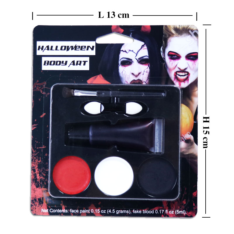 Sfx Make Up Halloween Party Fake blood face paint Kit