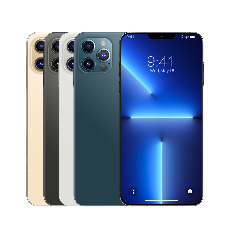 I13 Pro Max большой экран Hd смартфонов 12 Гб + 512 Гб глобальная версия разблокированная 10-ядерный 5g Let мобильных телефонов Phone13 с двумя sim-картами
