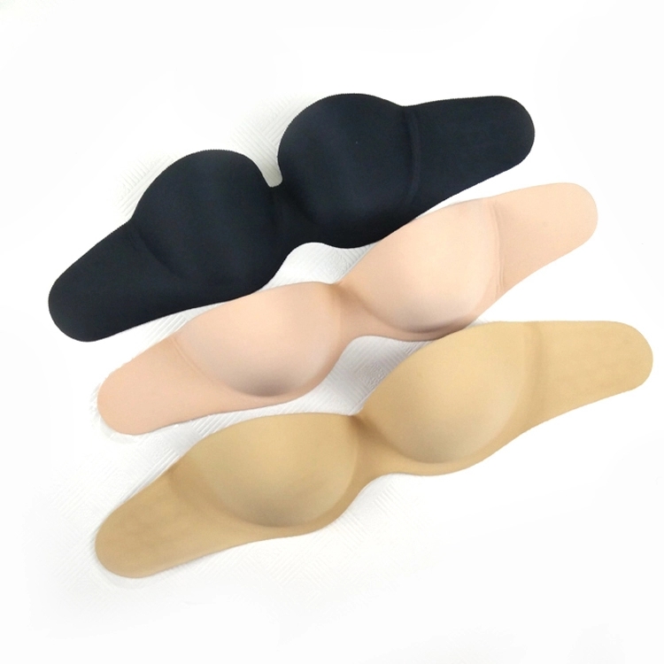Wholesales Sexy Waterproof Strapless Backless Sticky Push Up Invisible Bra One Piece Silicone Adhesive Bra for Wedding Dress