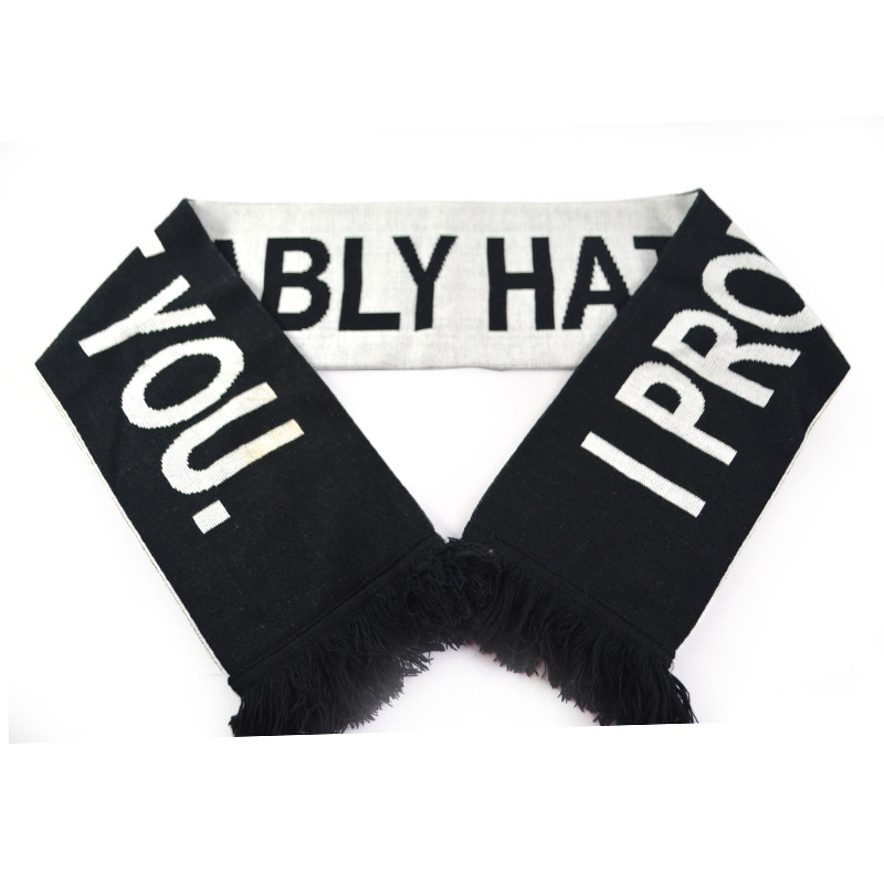 Wholesale Cartoon Woolen Yarn Kids Winter Warm University Other Man Scarf Wool Scarves