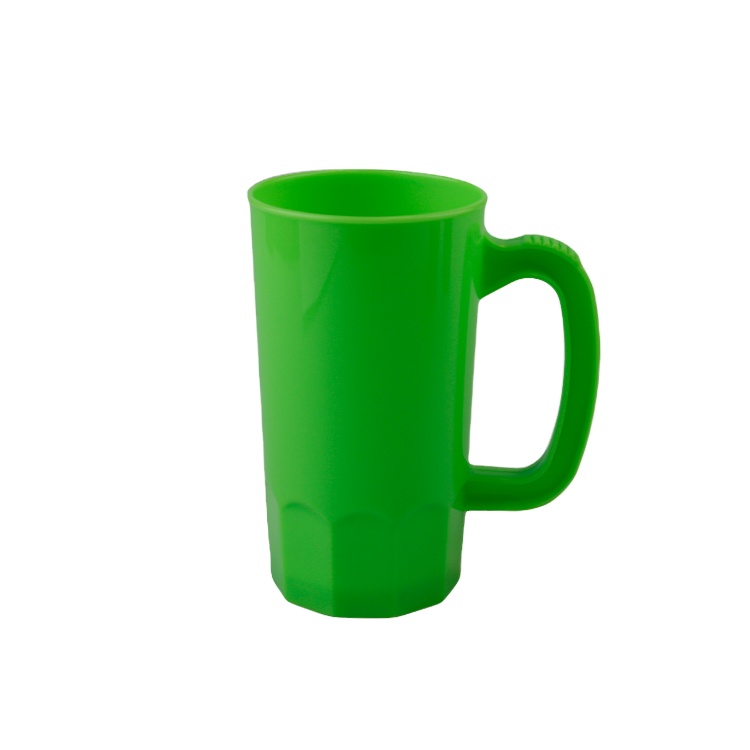 400ML Plastic Beer Mug with handle Drinks Cups plastic cup