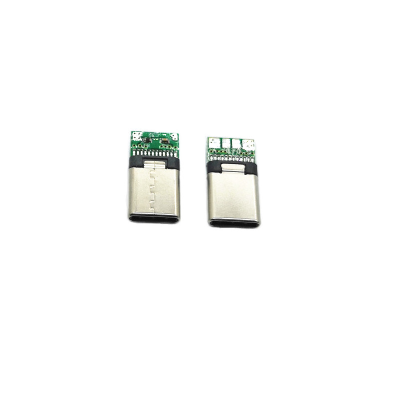 Заводской USB C Штекерный Разъем Тип C USB разъем