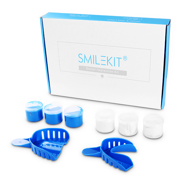 Smilekit отбеливание зубов, силиконовый материал, шпатлевка