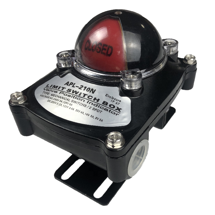 YUHONG APL-210 Limit Switch Box Valve POSITION MONITORING SWITCH Signal Feedback Device for Display Actuator Open and Closed