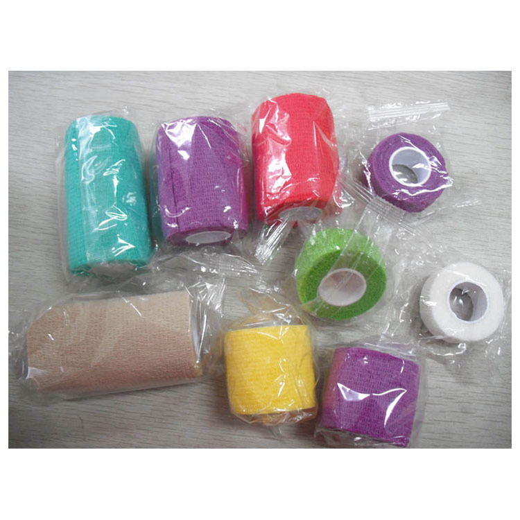 Professional Manufacturer Produce Non-Woven Fabric Adhesive Elastic Bandage Cohesive Elastic Bandage