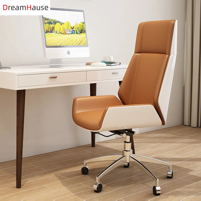 Dreamhause Office chair simple modern computer chair household study swivel chair