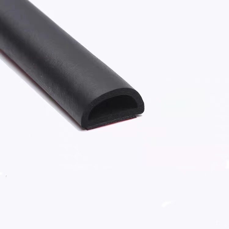 Звуконепроницаемая D форма epdm 3 м клейкая Уплотнительная резиновая полоса для окна двери автомобиля