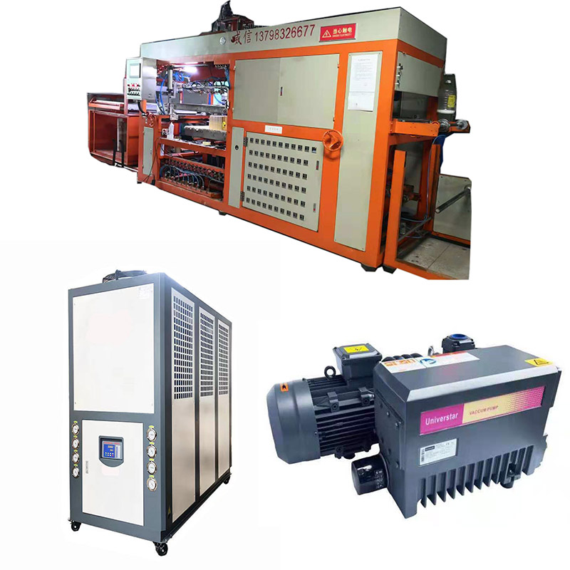 OLD Refurbish Plastic Vacuum Forming Machines High Speed Blister Machine in Fruit Box Competitive Price