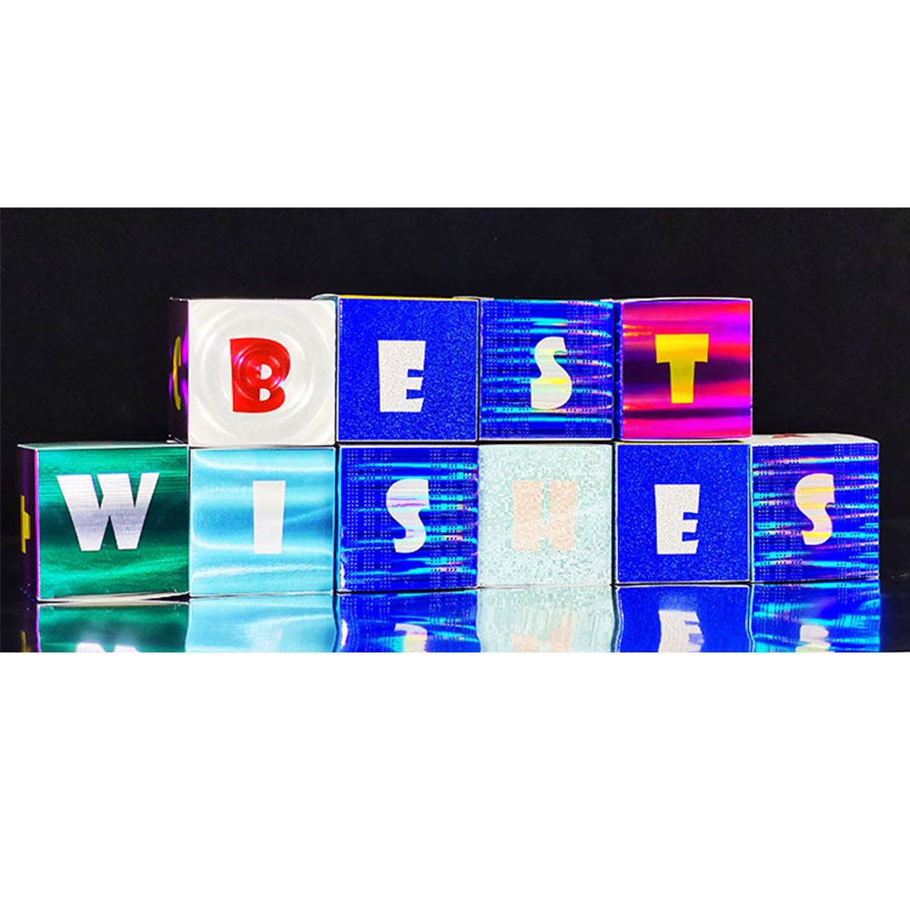 Letter shaped gift box and Alphabet shape box for festival