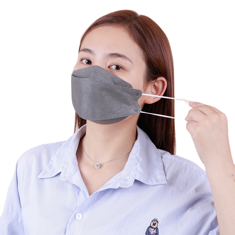Factory stock approved kf94 face mask ear hook fast delivery kf94 mask 3d