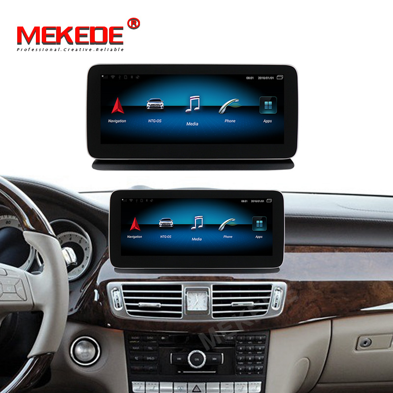 MEKEDE 4G SIM android 9,0 8 ядер с 4 + 64 Гб автомобильное радио dvd-плеер для Benz CLS class W218 2011-2012 NTG4.0 GPS BT Видео Стерео
