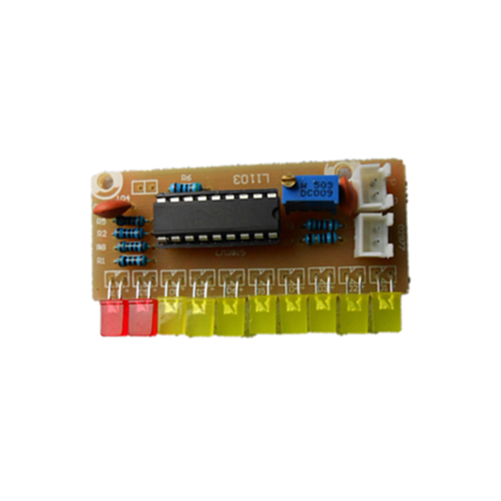 LM3915 10 LED Звук Аудио анализатор спектра комплект индикатор уровня DIY Electoronics пайки практика набор 9V-12V постоянного тока для Arduino