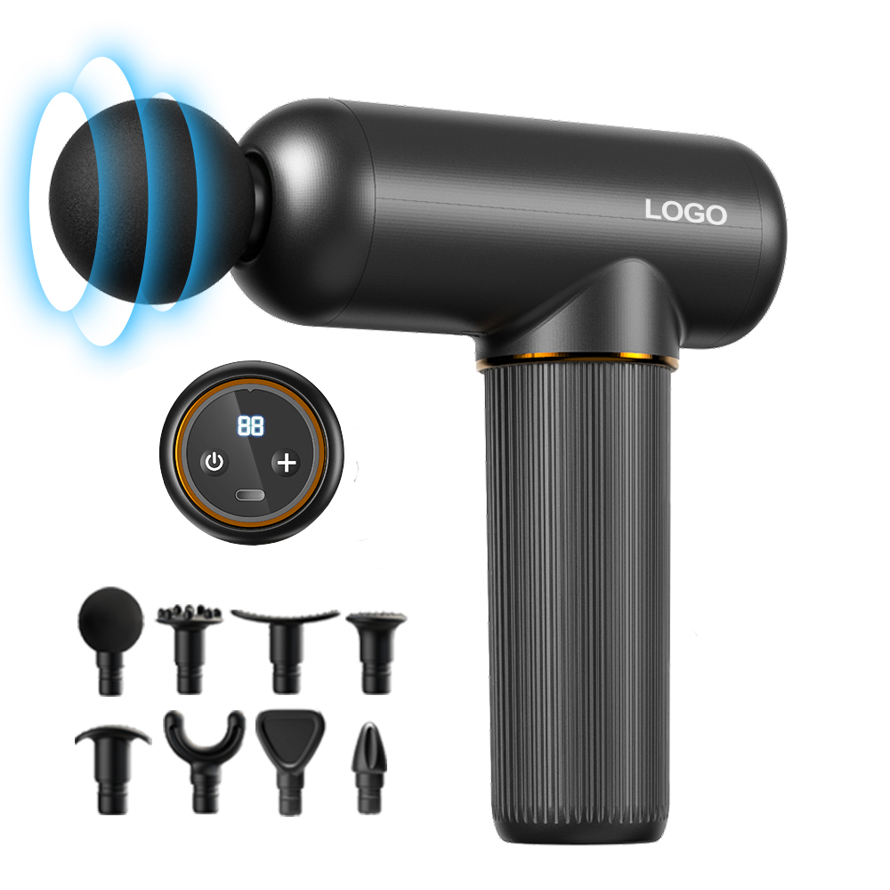 Portable mini massage gun with heat 2021 trending products deep muscle massage gun