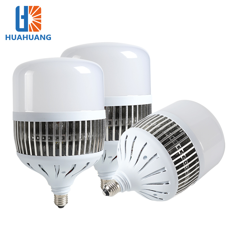 Energy Saving Supermarket Warehouse Home PC Aluminum B22 E27 50 80 100 150 Watt LED Lamp Bulbs