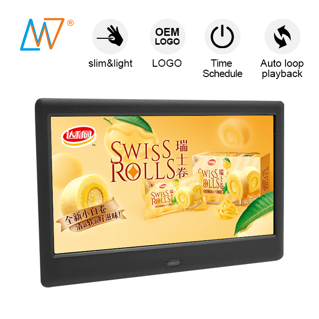 7 Inch Lcd Advertising Board Tv Screen Multimedia Digital Signage Panels for Marketing