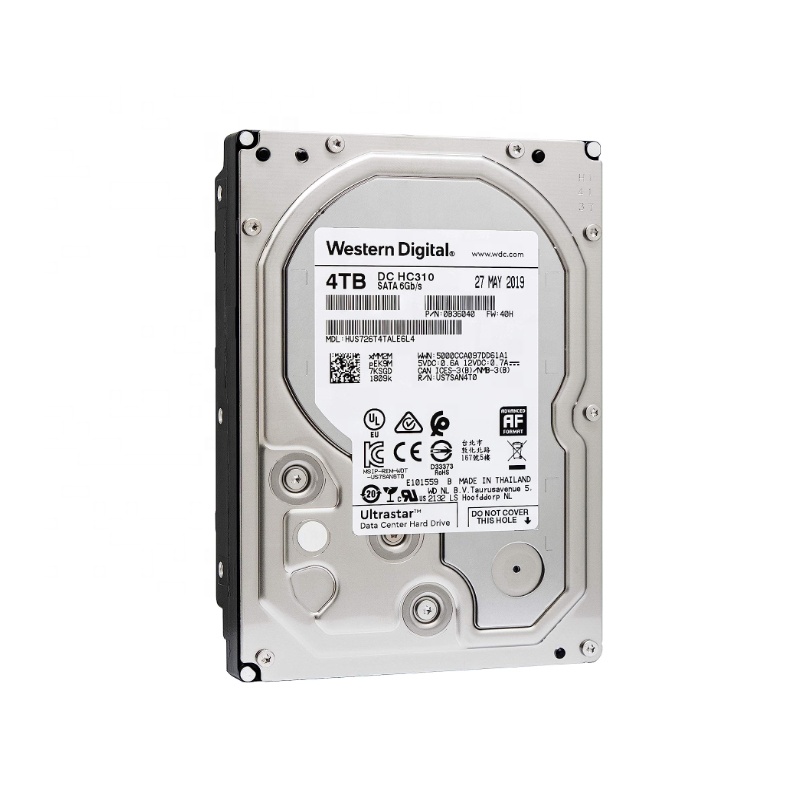 WD HUS726T4TALE6L4 4 ТБ 7200 об/мин 512e SATA 6 Гб/с 3,5-дюймовый внутренний жесткий диск