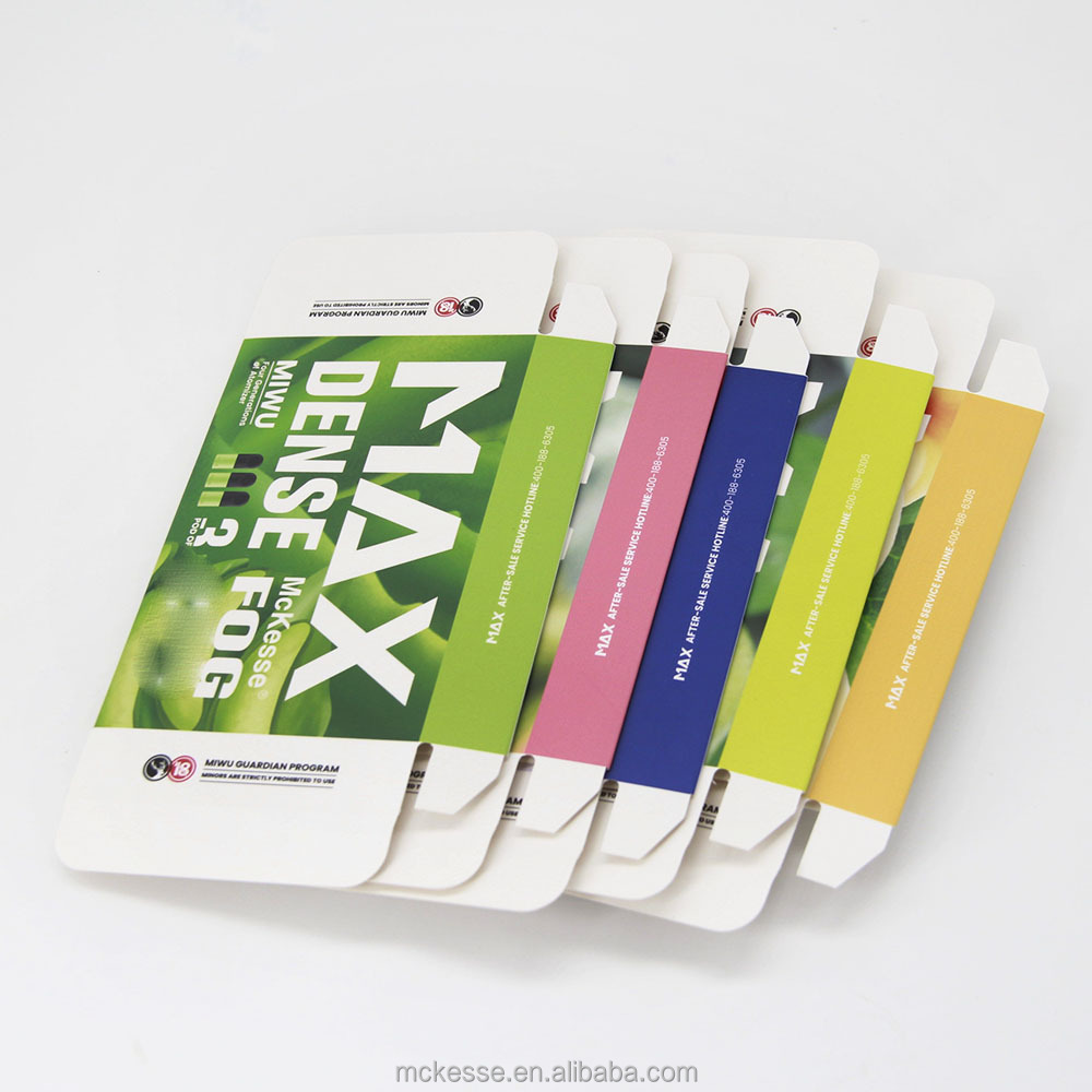 Ocitytimes good quality custom packaging for pod color box cartridges style