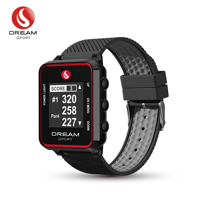 Мечта спорт гольф GPS часы DGF-4 новые запущен гольф часы с 38000 + курсы по всему миру для игры в гольф GPS Дальномер