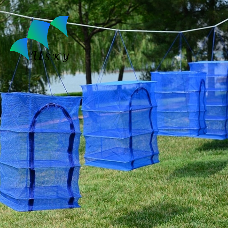 Customizable Herb Fish Mesh Hanging Drying Net Food Dehydrator - Spiral Dry Nets