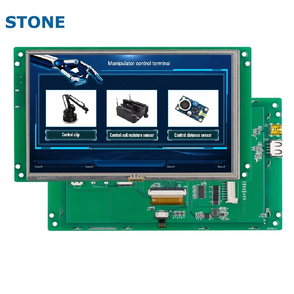 3,5 4,3 5 5,6 7 8 10,1 10,4 дюймовый встроенный TFT ЖК-дисплей 800x600 STONE сенсорный контроллер HMI