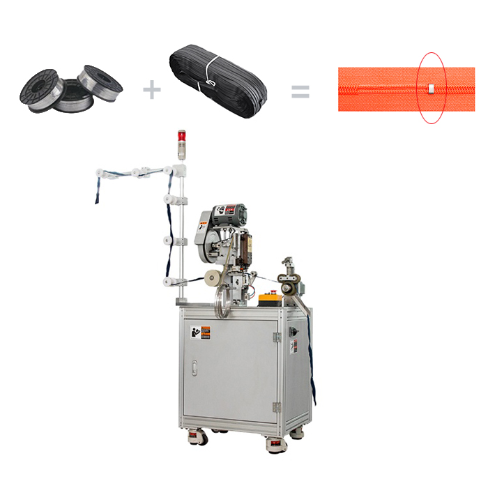 Factory Price Nylon Zipper Bottom Stop Machine Zipper Making Machine Manufacturer nylon closed end zipper bottom stopper machine