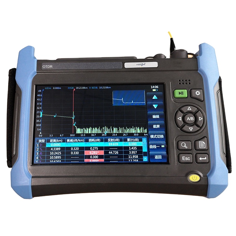 PG-1800 волоконно-оптический OTDR sm ММ 850/1300nm,26/34dB, встроенный измеритель мощности лазерный источник VFL красочный сенсорный экран работать