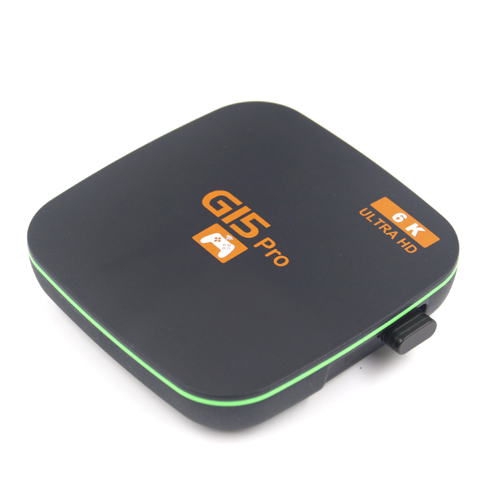 Новейшая G15 Pro 6K Ретро игровая консоль Android Игровая приставка HD видеоигровая консоль с двумя беспроводными контроллерами 2,4G для SFC FC