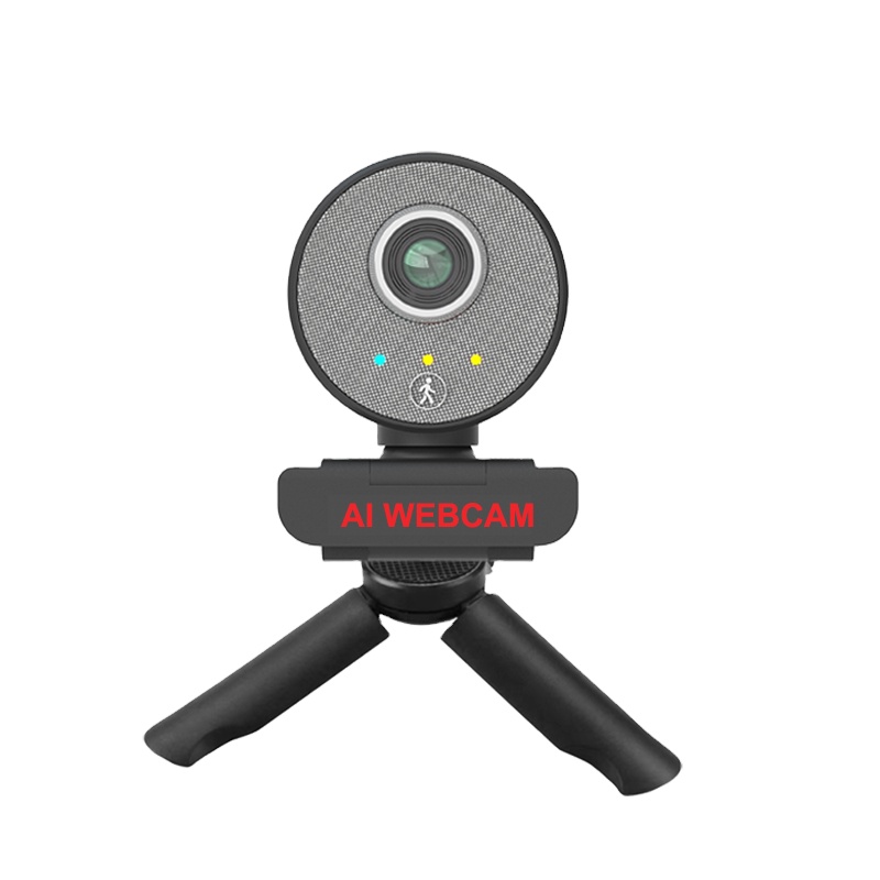 Usb-веб-камера с автослежением, 4K, Интернет, ии, потоковая торговля, камера для ноутбука, подключи и работай 2k 1080p, веб-камера для ПК с микрофоном