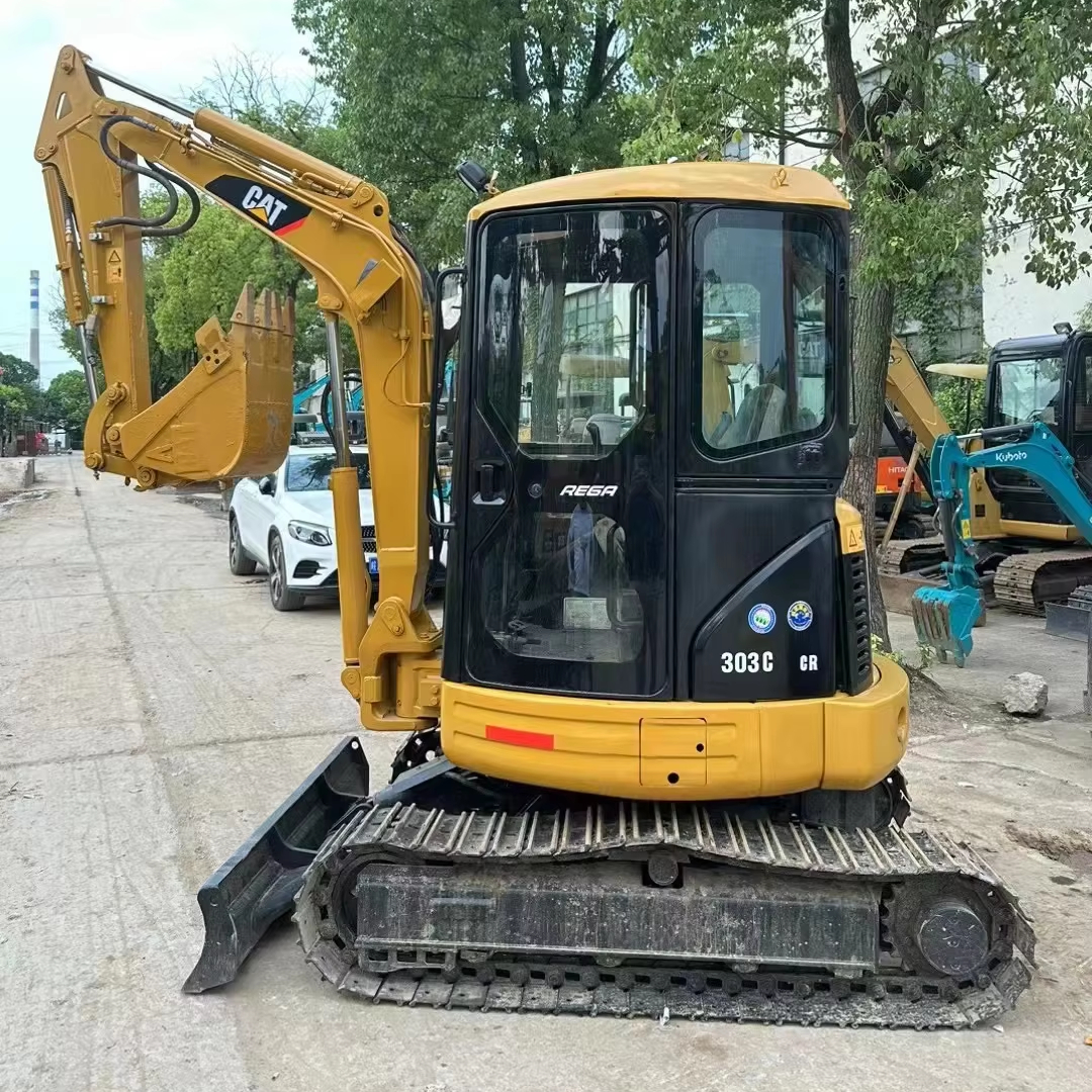 used CAT crawler excavator construction machinery CAT 303c cr 305 306 307 secondhand used construction machinery for sale