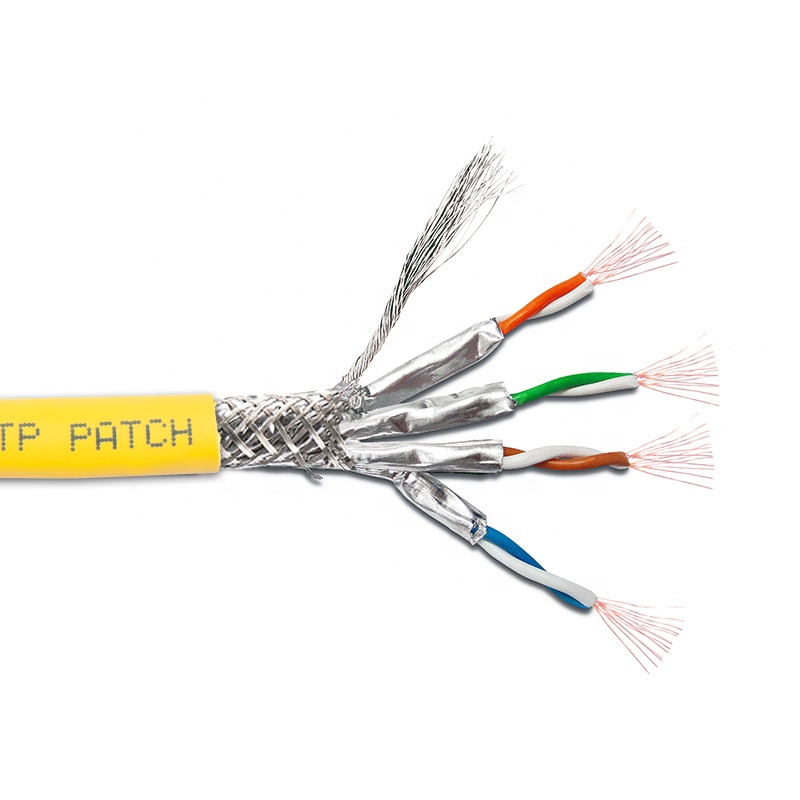 Linkwylan Cat8 кабель 2000 МГц Cat8 SFTP 24AWG сетевой кабель экранированный 40G Cat8 патч-кабель для центра обработки данных
