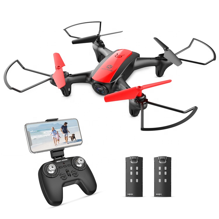 Дрон с камерой Holy Stone HS370 FPV для детей и взрослых 720P HD WiFi Трансмиссия Радиоуправляемый квадрокоптер для начинающих