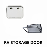 TONGFA Factory sales aluminum alloy frame acrylic RV caravan Trailer camper skylight with Light