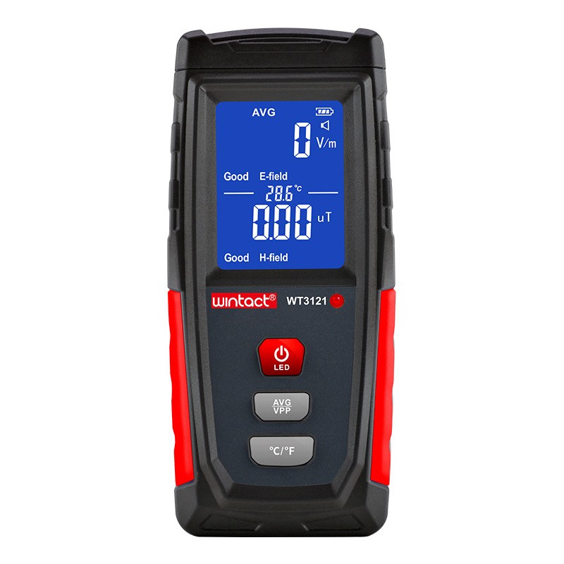 Высокоточный Ручной Мини-Тестер EMF WT3121 с цифровым ЖК-дисплеем, электромагнитный измеритель, детектор радиации