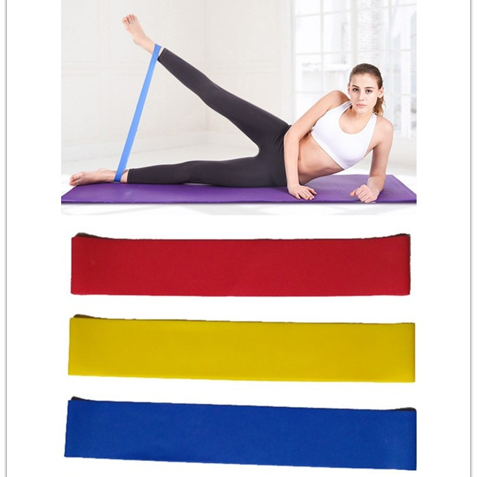 Yoga Resistance Bands Elastic Rubber Hip circle 5-levels Loop Band Rope Gym Exercise