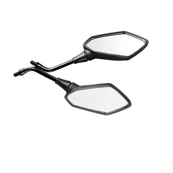 Motorcycle Electric Bicycle Scooter Reflective Mirror Rear View Mirror Fixed Code Inverted Rear Mirror Bracket