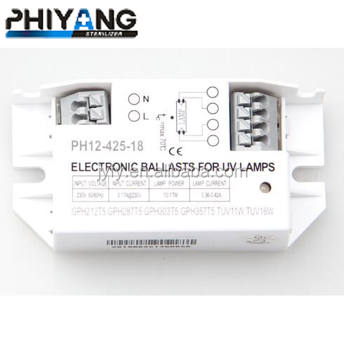 RW12-180-10 Preheat Start Electronic 240volt ballast uvc t5 uvc lamp ballast for high output Air Disinfection Germicadal lamp