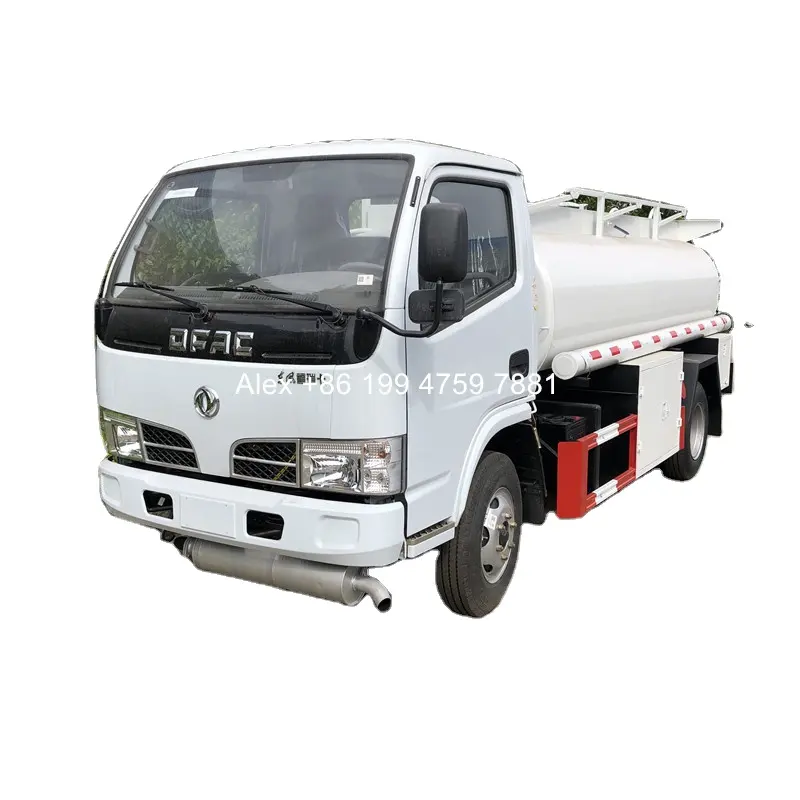4x2 Dongfeng 5000 liters water tank truck