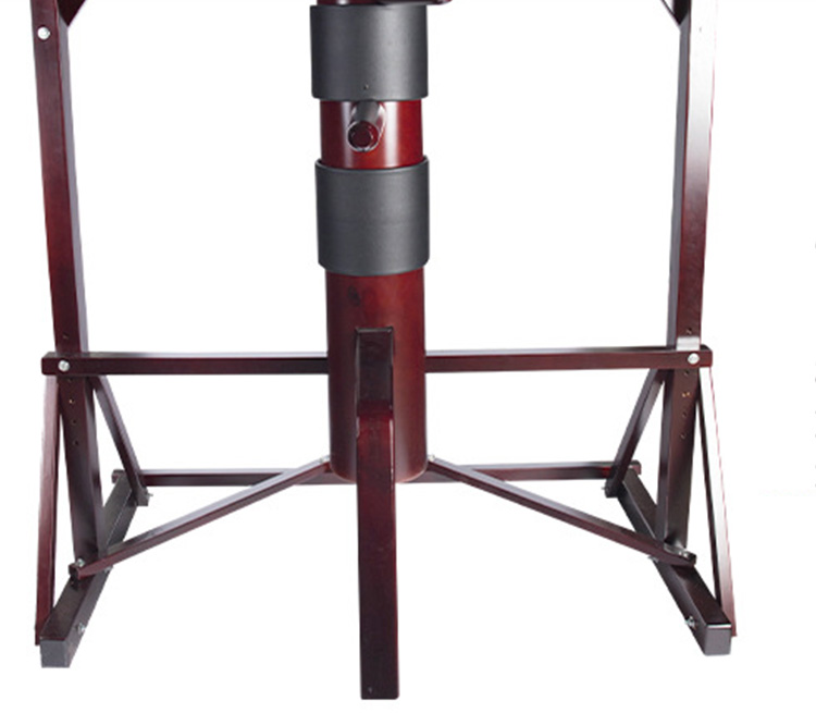 Wooden man pile home Wing Chun training equipment wooden man pile vertical suction cup floor type martial arts wooden pile