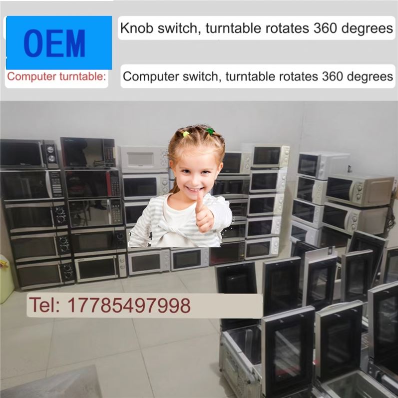 used New Design 2022 High End Model Built in Microwave Oven 25L SS Cavity LED Red Display with Convection Black Microwave