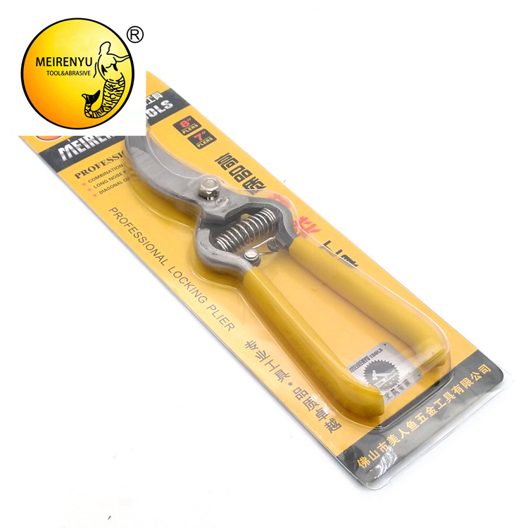 Gardening clip Tree Pruning Shears Double layer molded handle non-slip Cutter Garden Scissor