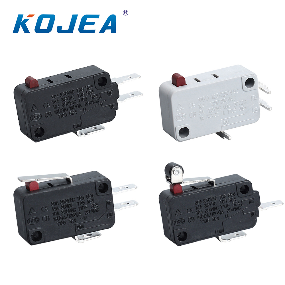 KW4-3Z-3 5A прямая ручка микро переключатель Без Рычага для PCB клеммы концевые выключатели с колесами для 3D принтер 150-250 предельное