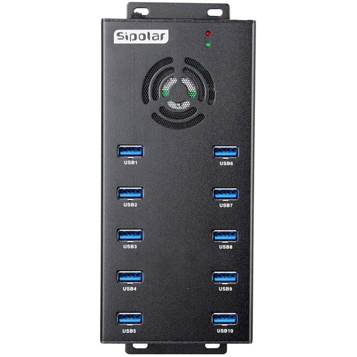 Алюминий 10 порт usb 3,0 концентратор оригинальный A423 sipolar a-423