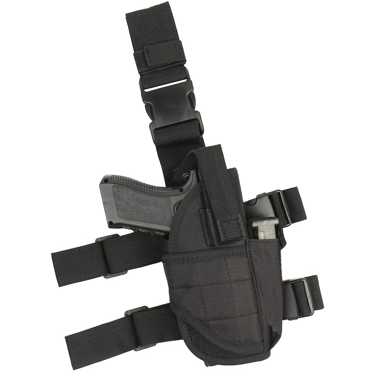 FLYFIT Custom Shotgun Tactical Revolver Leg Thigh Holster For Concealed Carry Universal Pistol Gun Holster