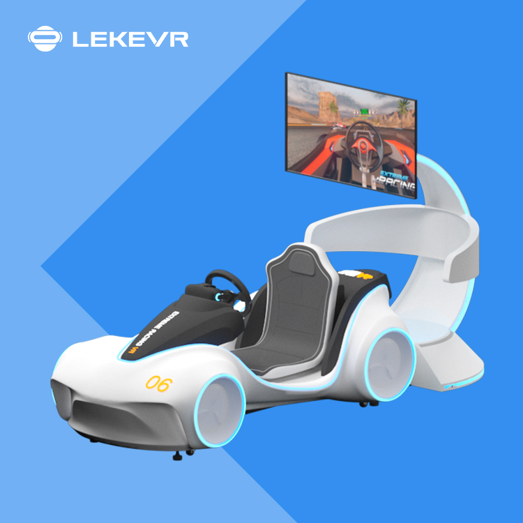 Leke VR франшиза автомобильный гоночный симулятор движения VR машина для гоночных игр