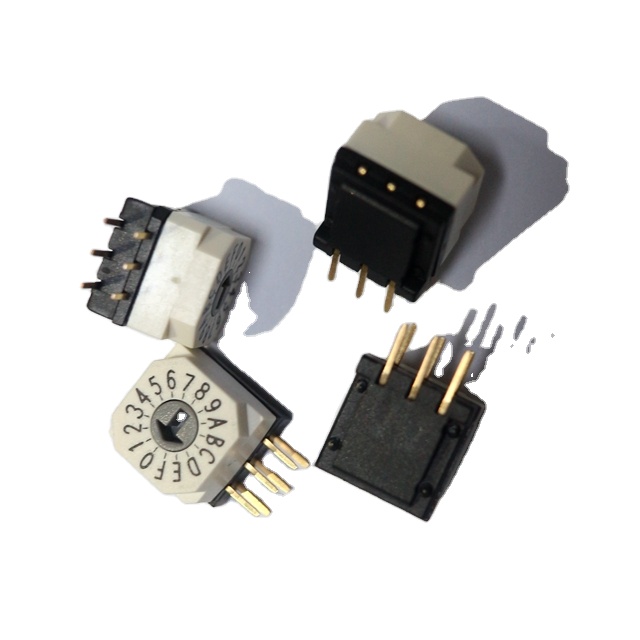 Customized High Quality coding mini rotary switch rotary switch 4 positions Rotary switch