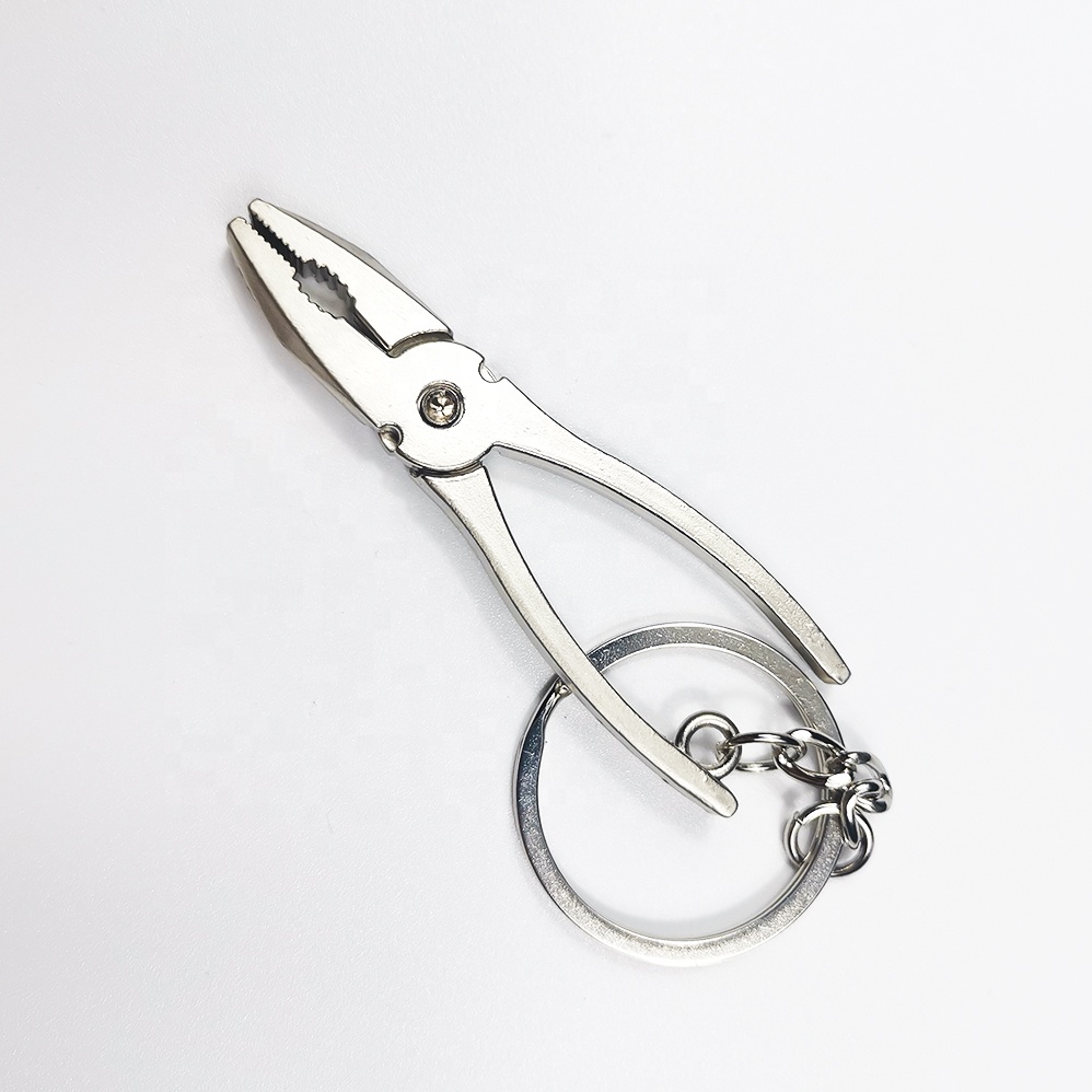 Wholesale Wrench And Hammer Keyring Custom Mini Multi Tools Metal Keychain