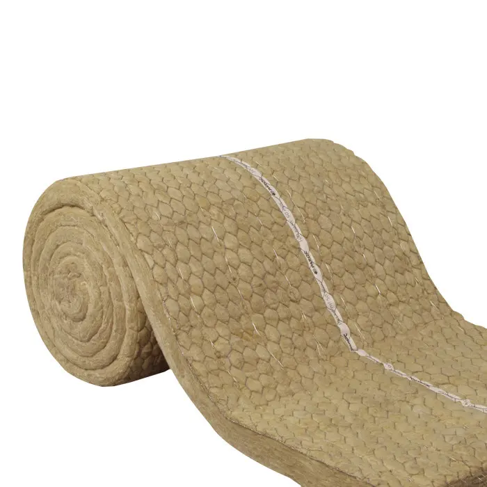Rock wool sandwich panel fireproof corrugated rock wool sandwich panel rock wool roll