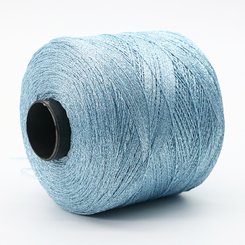 Metallic fiber polyester 75D fancy SPECIAL yarn with NEW style for Threads Embroidery Knitting yarn metallic film
