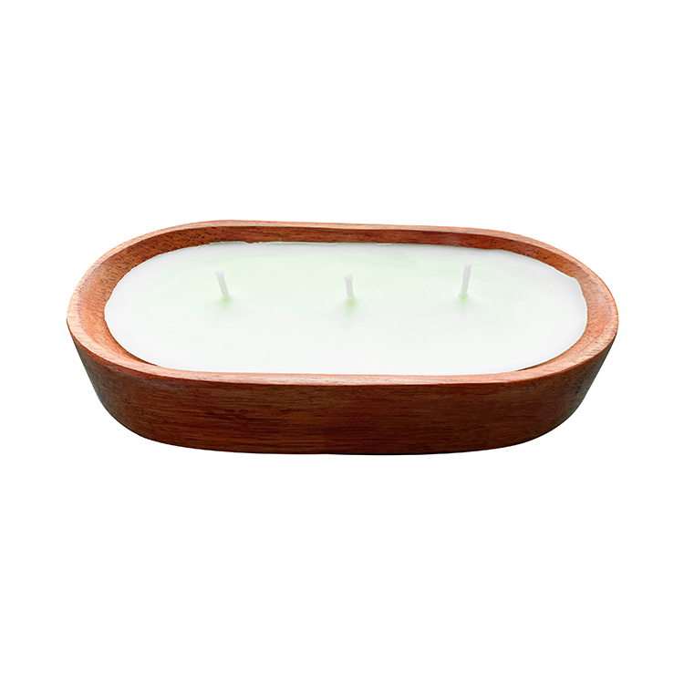 New Design Wood Bowls Lone Bowl With Stone Wicks China Wick Set Bath And Bodyworks Candle Jar