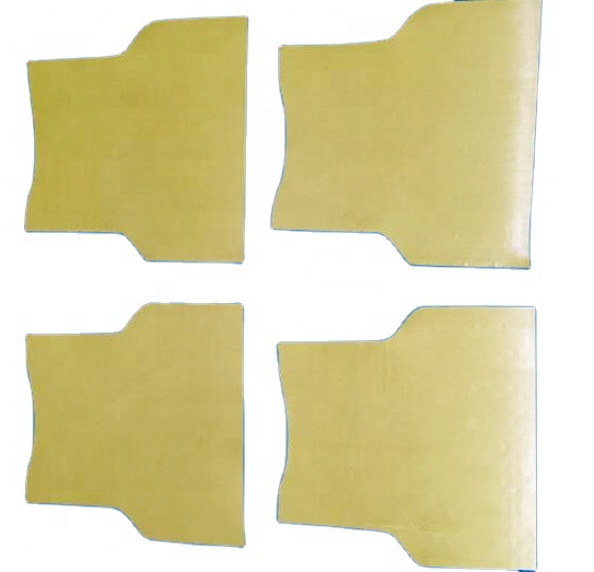 Aramid bullet proof fabric for soft ballistic armor